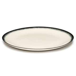 Serax Dé plate diam. 28 cm. off white/black var 3 Buy on Shopdecor SERAX collections