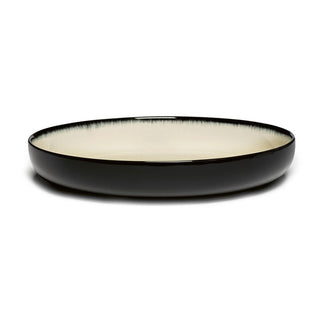 Serax Dé high plate diam. 24 cm. off white/black var D Buy on Shopdecor SERAX collections