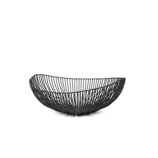 Serax Metal Sculptures Meo basket oval black Buy on Shopdecor SERAX collections