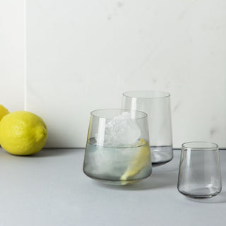 SIEGER by Ichendorf Stand Up digestif glass smoke - Buy now on ShopDecor - Discover the best products by SIEGER BY ICHENDORF design