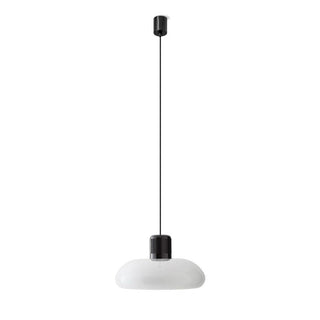 Stilnovo Trepiù suspension lamp LED diam. 40 cm. Stilnovo Trepiù White/Black - Buy now on ShopDecor - Discover the best products by STILNOVO design