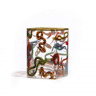 Seletti Toiletpaper Glass Vases Snakes vase h. 14 cm. Buy on Shopdecor TOILETPAPER HOME collections