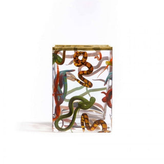 Seletti Toiletpaper Glass Vases Snakes vase h. 14 cm. Buy on Shopdecor TOILETPAPER HOME collections