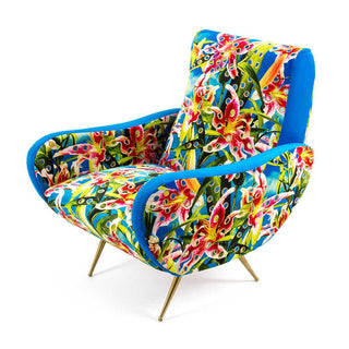 Seletti Toiletpaper Armchair Flowers with Holes Buy on Shopdecor TOILETPAPER HOME collections