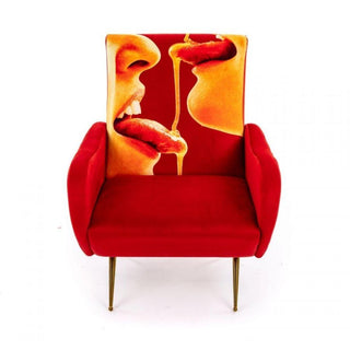 Seletti Toiletpaper Armchair Honey Buy on Shopdecor TOILETPAPER HOME collections