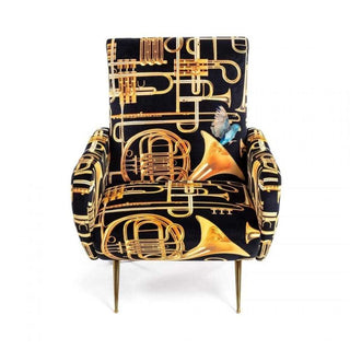 Seletti Toiletpaper Armchair Trumpets Buy on Shopdecor TOILETPAPER HOME collections