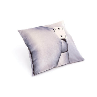 Seletti Toiletpaper Pillow Two of Spades Buy on Shopdecor TOILETPAPER HOME collections