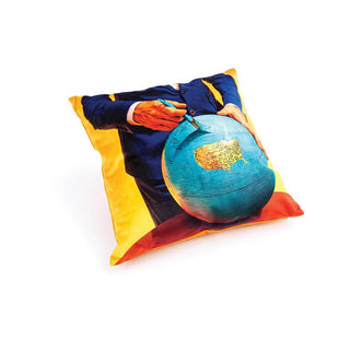 Seletti Toiletpaper Pillow Globe - Buy now on ShopDecor - Discover the best products by TOILETPAPER HOME design
