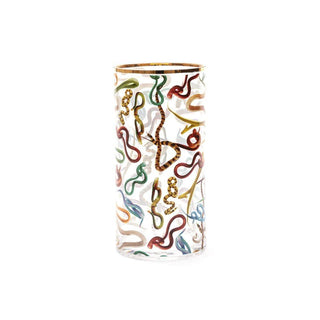 Seletti Toiletpaper Cylindrical Vases Snakes vase h. 30 cm. - Buy now on ShopDecor - Discover the best products by TOILETPAPER HOME design