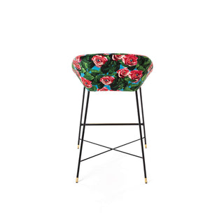 Seletti Toiletpaper High Stool Roses Buy on Shopdecor TOILETPAPER HOME collections