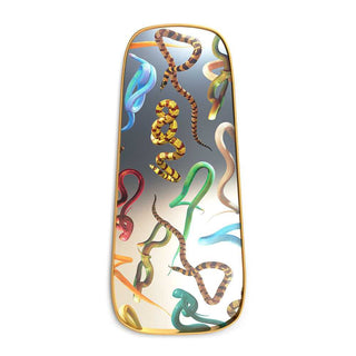 Seletti Toiletpaper Big Mirror Gold Frame Snakes Buy on Shopdecor TOILETPAPER HOME collections