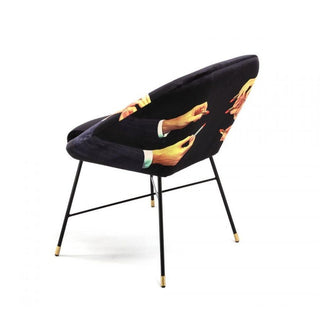 Seletti Toiletpaper Padded Chair Lipsticks Black Buy on Shopdecor TOILETPAPER HOME collections