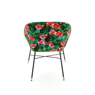 Seletti Toiletpaper Padded Chair Roses - Buy now on ShopDecor - Discover the best products by TOILETPAPER HOME design