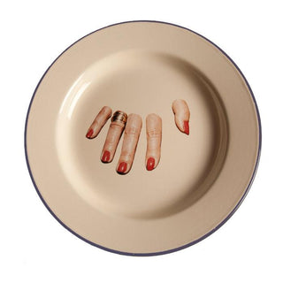 Seletti Toiletpaper dinner plate fingers Buy on Shopdecor TOILETPAPER HOME collections
