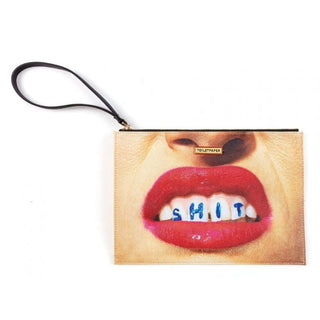Seletti Toiletpaper Pouch Bag Shit Buy on Shopdecor TOILETPAPER HOME collections