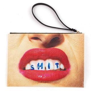 Seletti Toiletpaper Pouch Bag Shit Buy on Shopdecor TOILETPAPER HOME collections