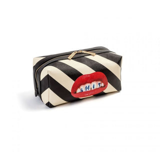 Seletti Toiletpaper Wash Bag Sthit Stripes Buy on Shopdecor TOILETPAPER HOME collections