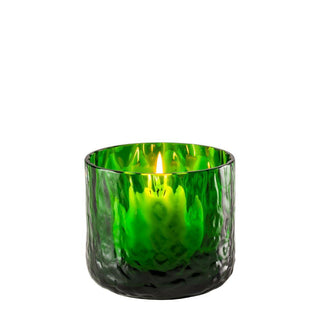 Venini Night In Venice 100.85 candle holder diam. 12 cm. Venini Night In Venice Grass Green - Buy now on ShopDecor - Discover the best products by VENINI design