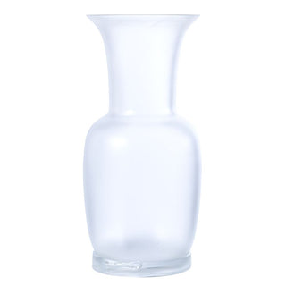 Venini Frozen Opalino 706.24 vase crystal sandblasted h. 42 cm. - Buy now on ShopDecor - Discover the best products by VENINI design