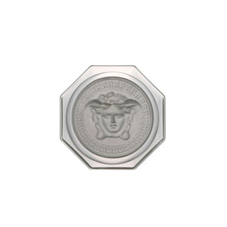 Versace meets Rosenthal Medusa Crystal Lumiere glass coaster diam. 10 cm Buy on Shopdecor VERSACE HOME collections