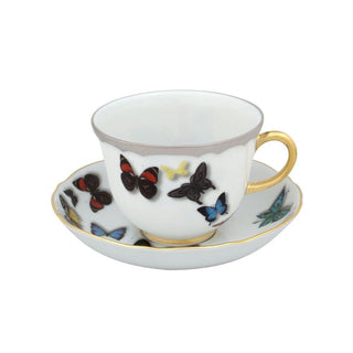 Vista Alegre Butterfly Parade tea cup & saucer - Buy now on ShopDecor - Discover the best products by VISTA ALEGRE design