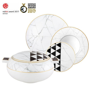 Vista Alegre Carrara charger plate diam. 33.5 cm. - Buy now on ShopDecor - Discover the best products by VISTA ALEGRE design
