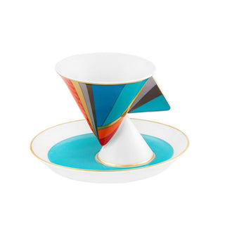 Vista Alegre Futurismo coffee cup with saucer - Buy now on ShopDecor - Discover the best products by VISTA ALEGRE design