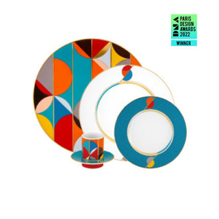 Vista Alegre Futurismo dessert plate diam. 23 cm. - Buy now on ShopDecor - Discover the best products by VISTA ALEGRE design