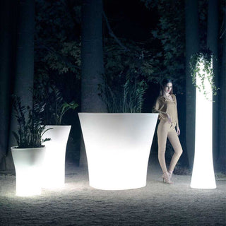 Vondom Bones vase h.220 cm LED bright white by L & R Palomba Buy on Shopdecor VONDOM collections