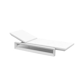 Vondom Frame beach chair/sunlounger white by Ramón Esteve - Buy now on ShopDecor - Discover the best products by VONDOM design