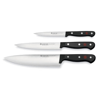 Wusthof Gourmet set 3 knives black Buy on Shopdecor WÜSTHOF collections
